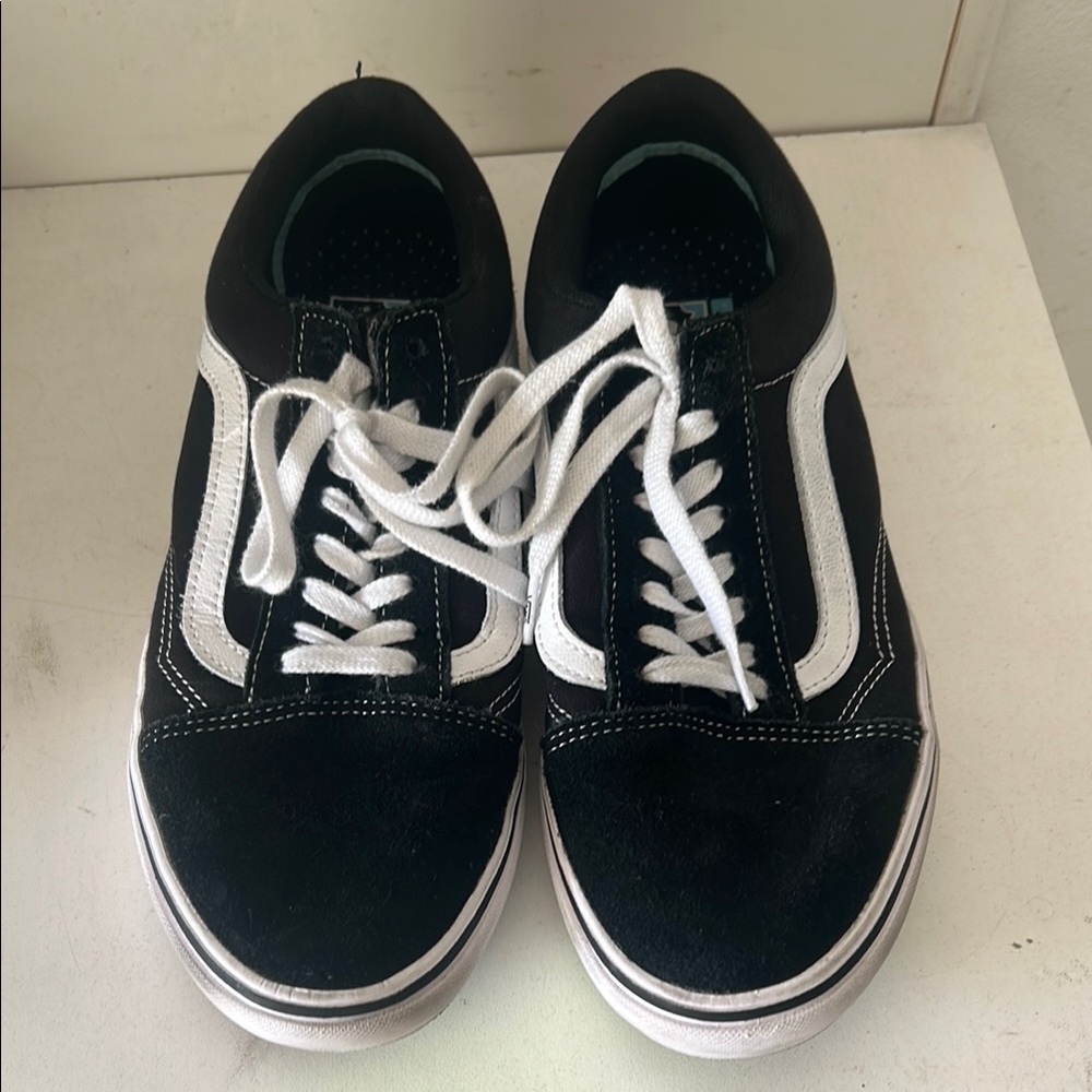 Vans Black and White Old Skool Sneakers